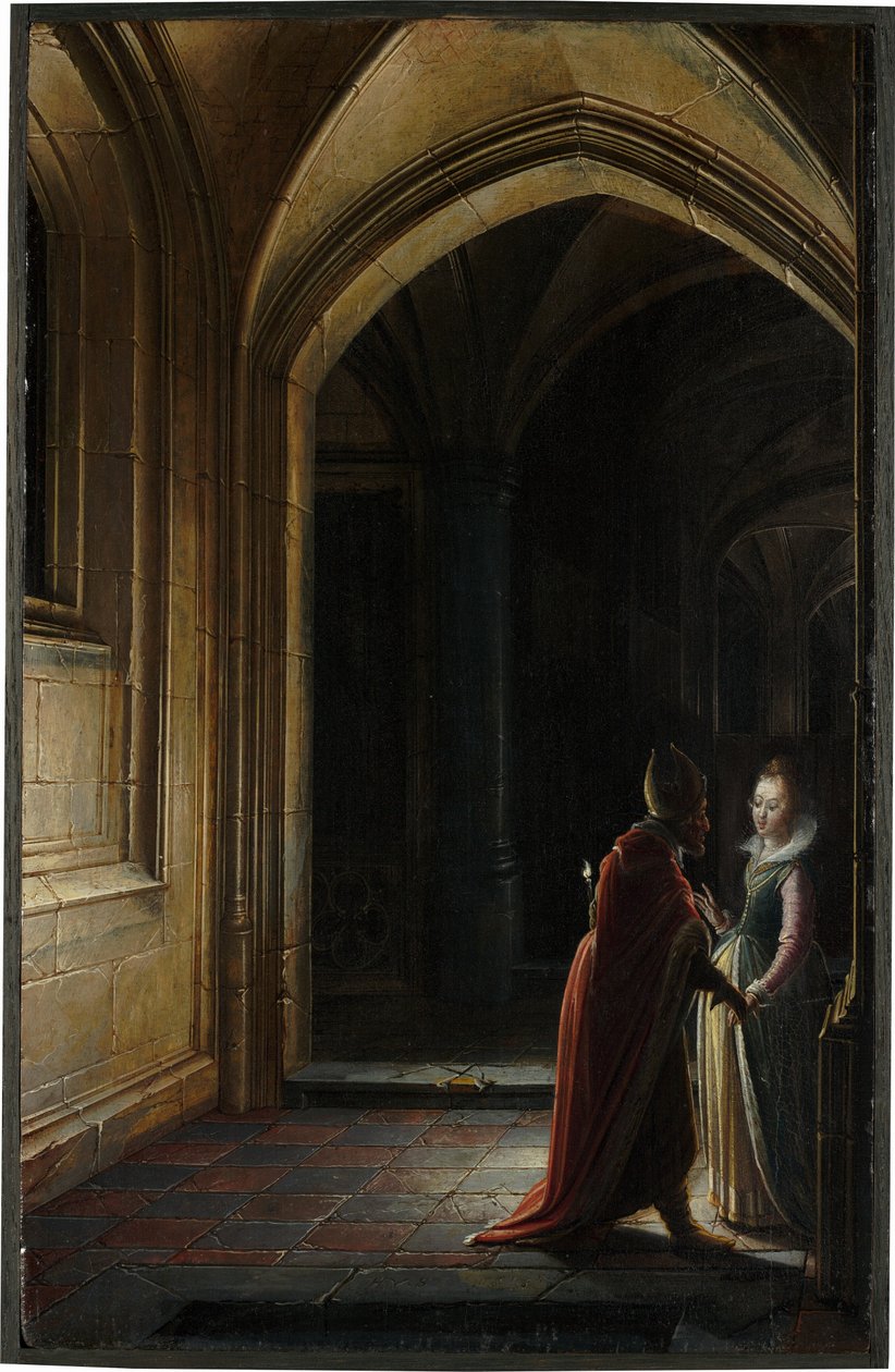 Ester e Mardocheo da Hendrick van Steenwijk the Younger