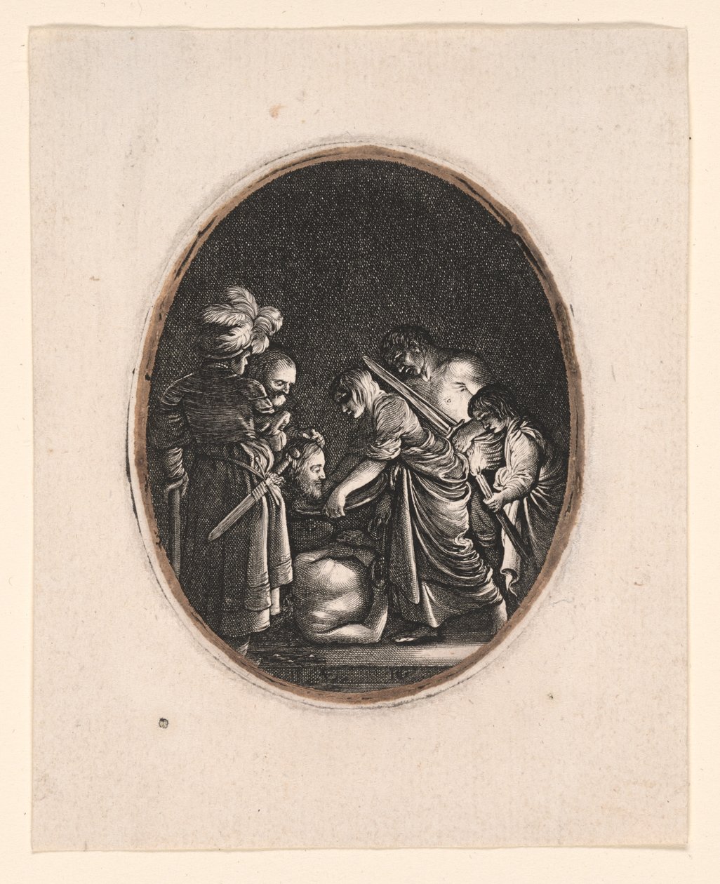Decapitazione di San Giovanni Battista da Hendrick von Goudt