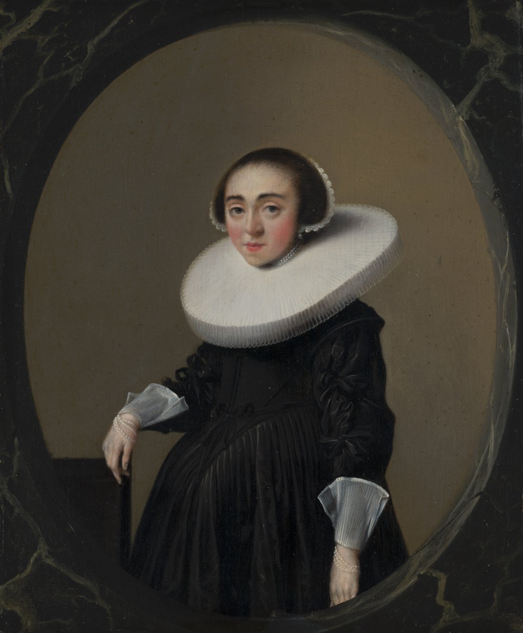Ritratto di Anna Hooftman da Hendrick Gerritsz Pot