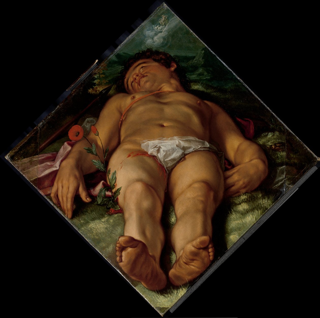 Adone morente, 1609 da Hendrik Goltzius