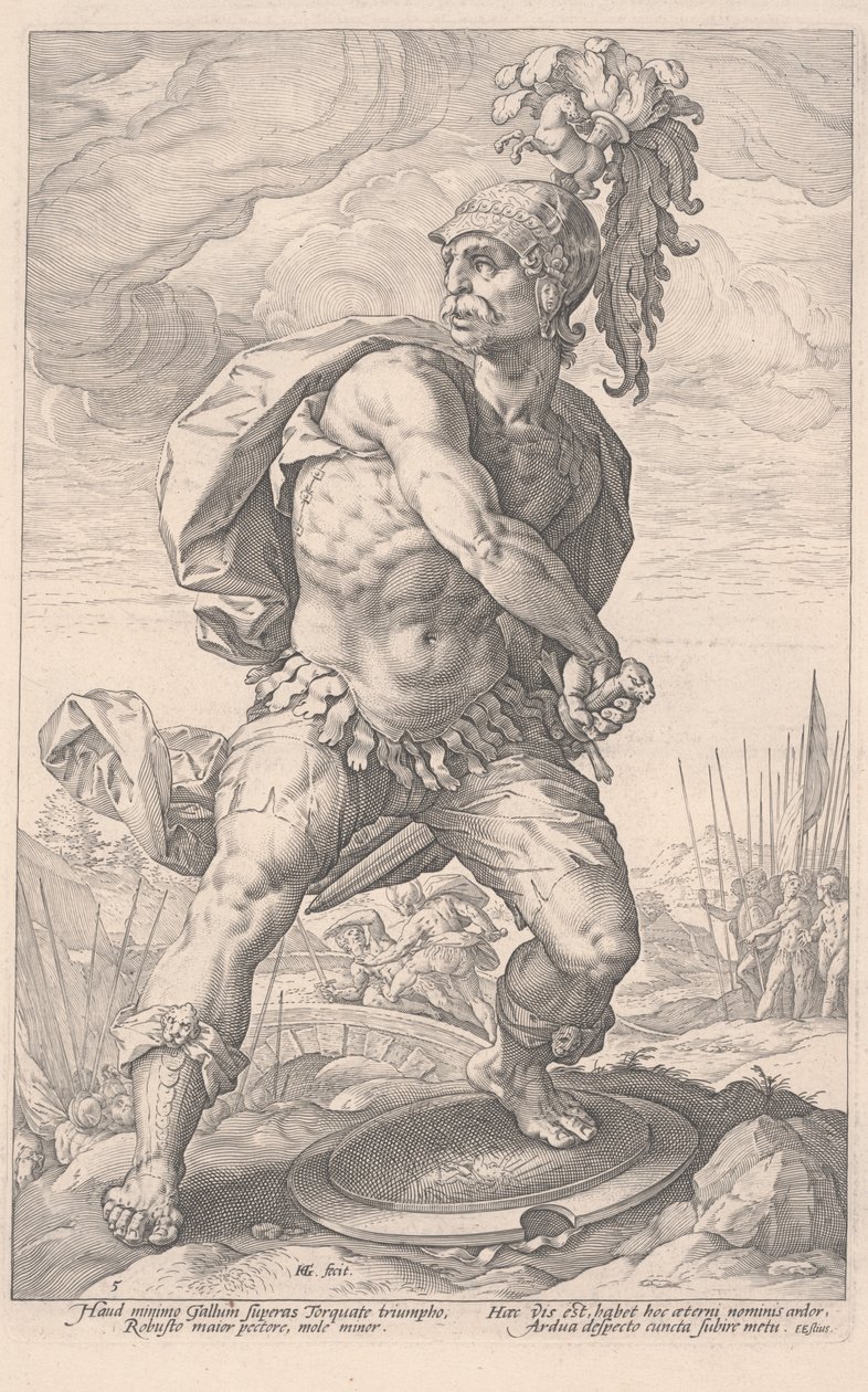 Tito Manlio Torquato da Hendrik Goltzius