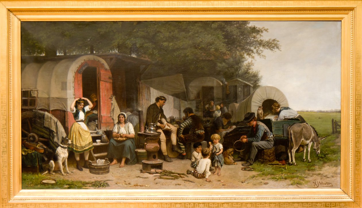 Ospiti del circo da Hendrik Jacobus Scholten