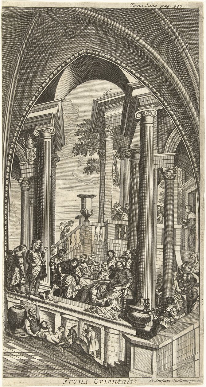 Dipinti lato est, Abbazia di San Michele, Anversa da Hendrik Causé