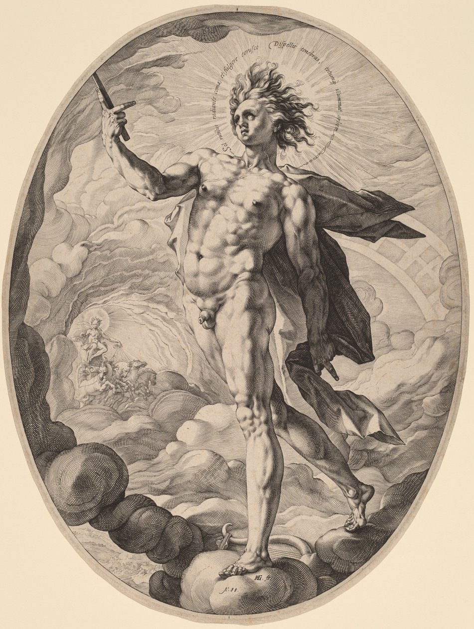 Apollo da Hendrik Goltzius