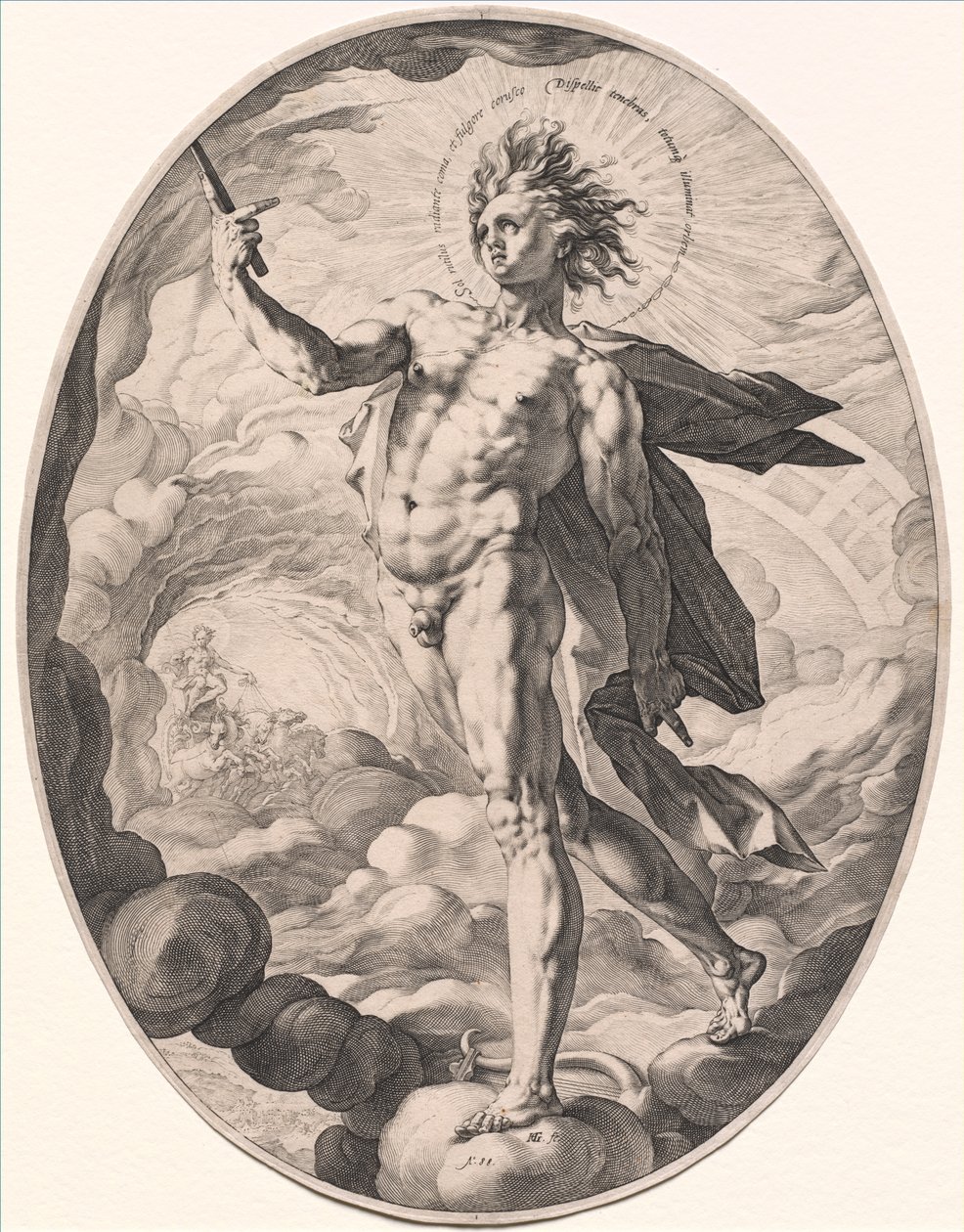 Apollo da Hendrik Goltzius