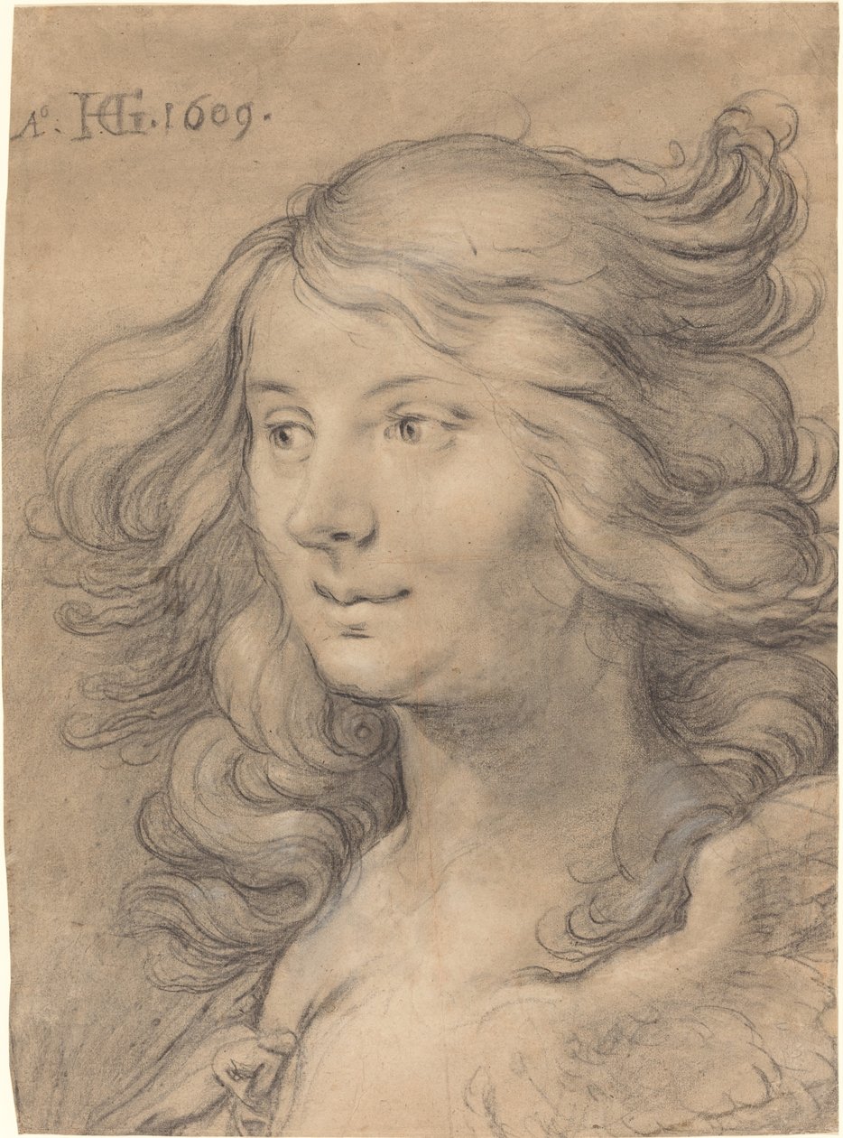 Testa di una sirena da Hendrik Goltzius