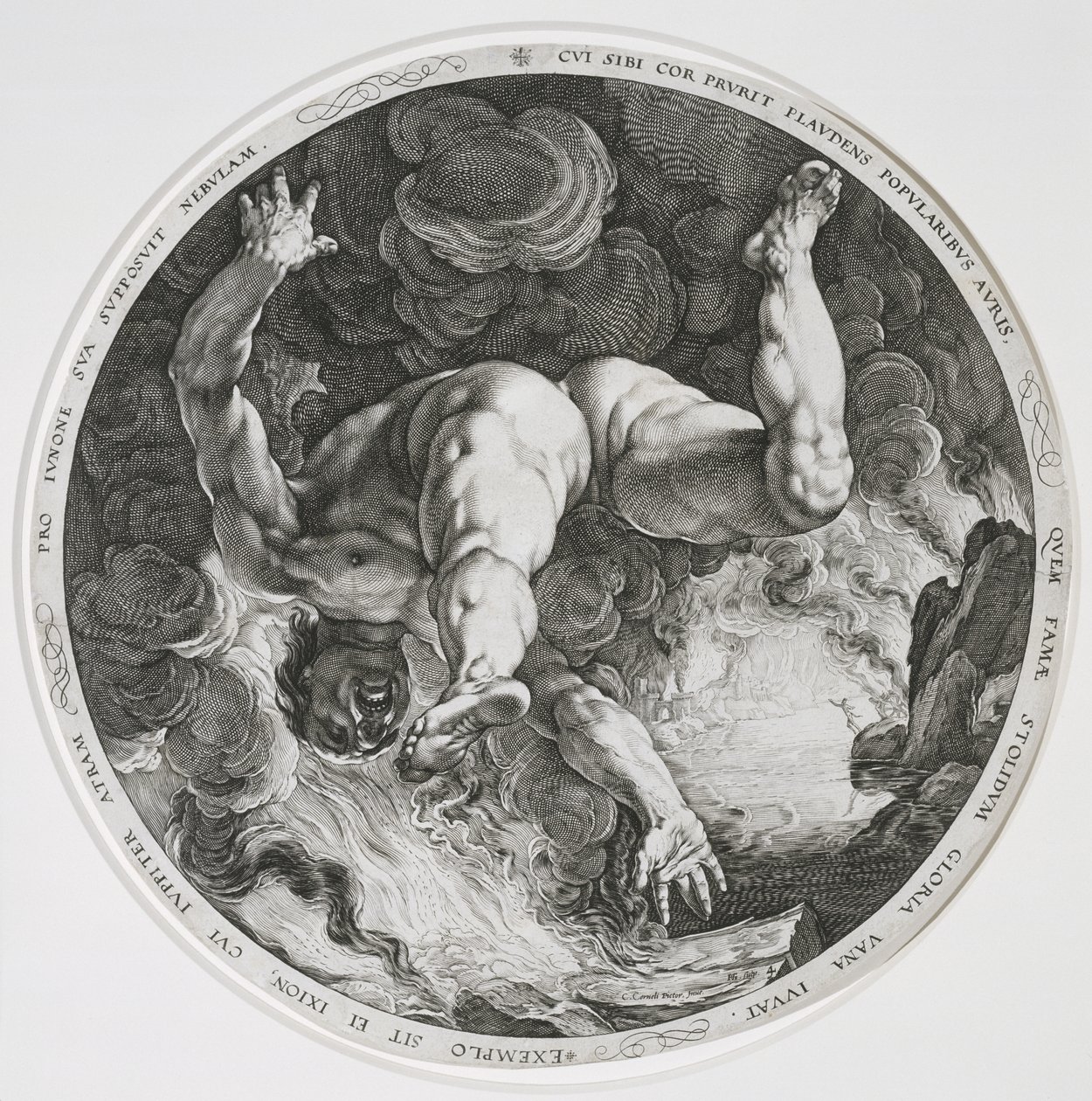 Issione, 1588 da Hendrik Goltzius