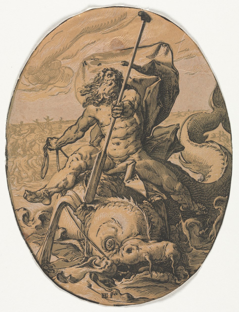 Nettuno da Hendrik Goltzius