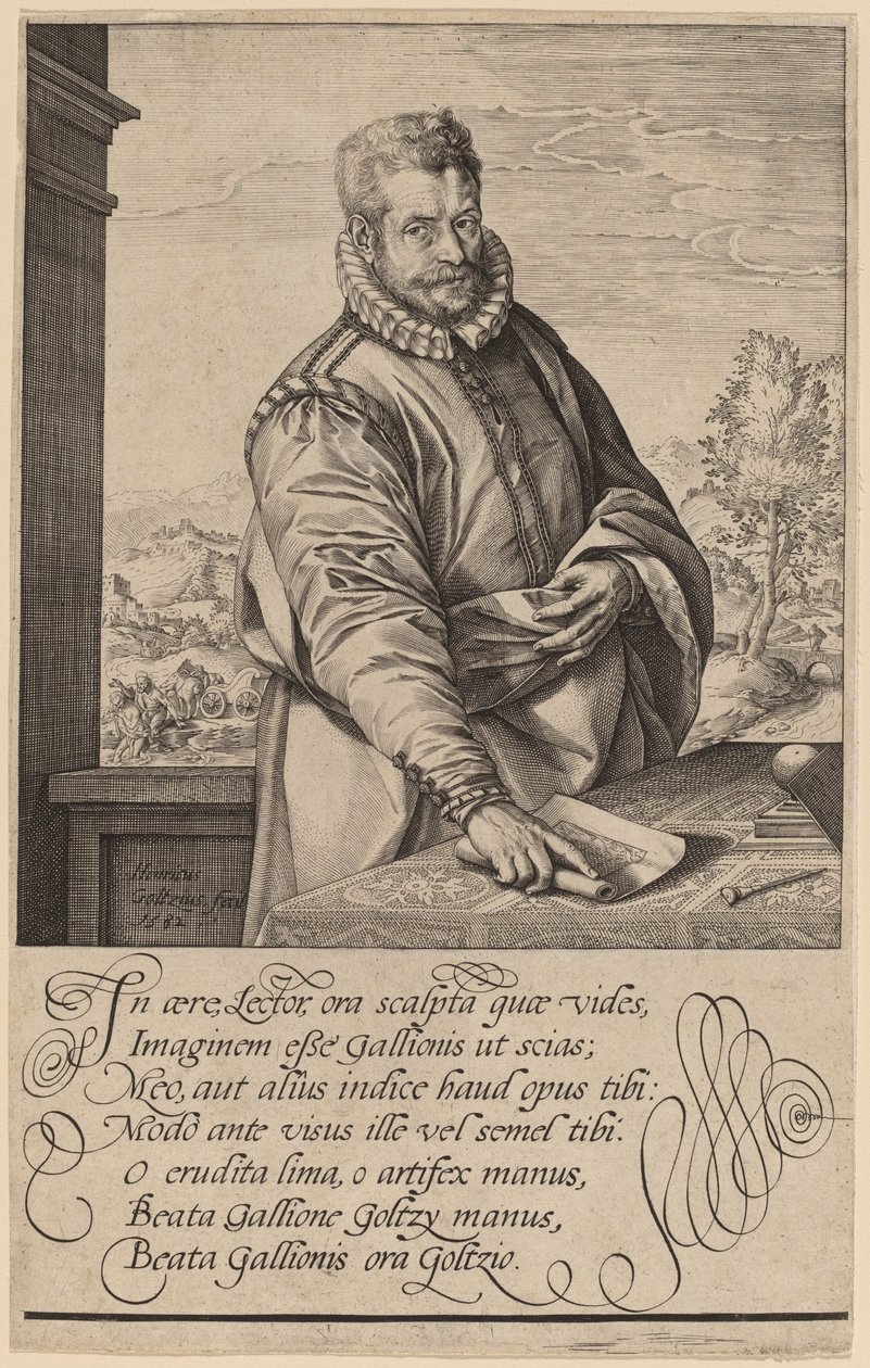 Philip Galle da Hendrik Goltzius