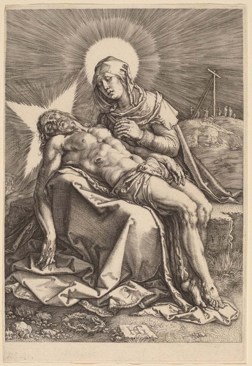 Pietà da Hendrik Goltzius