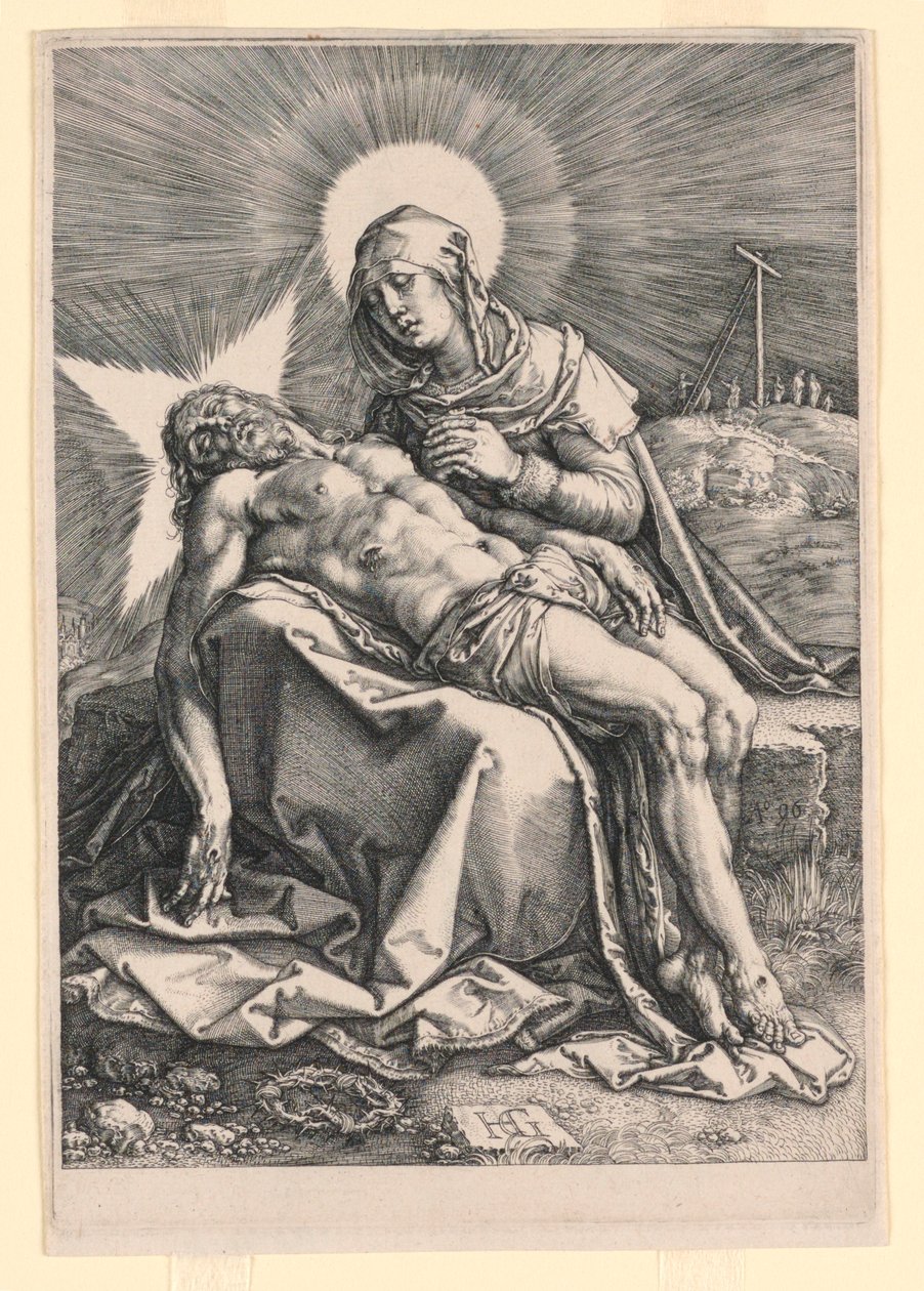 Pietà da Hendrik Goltzius