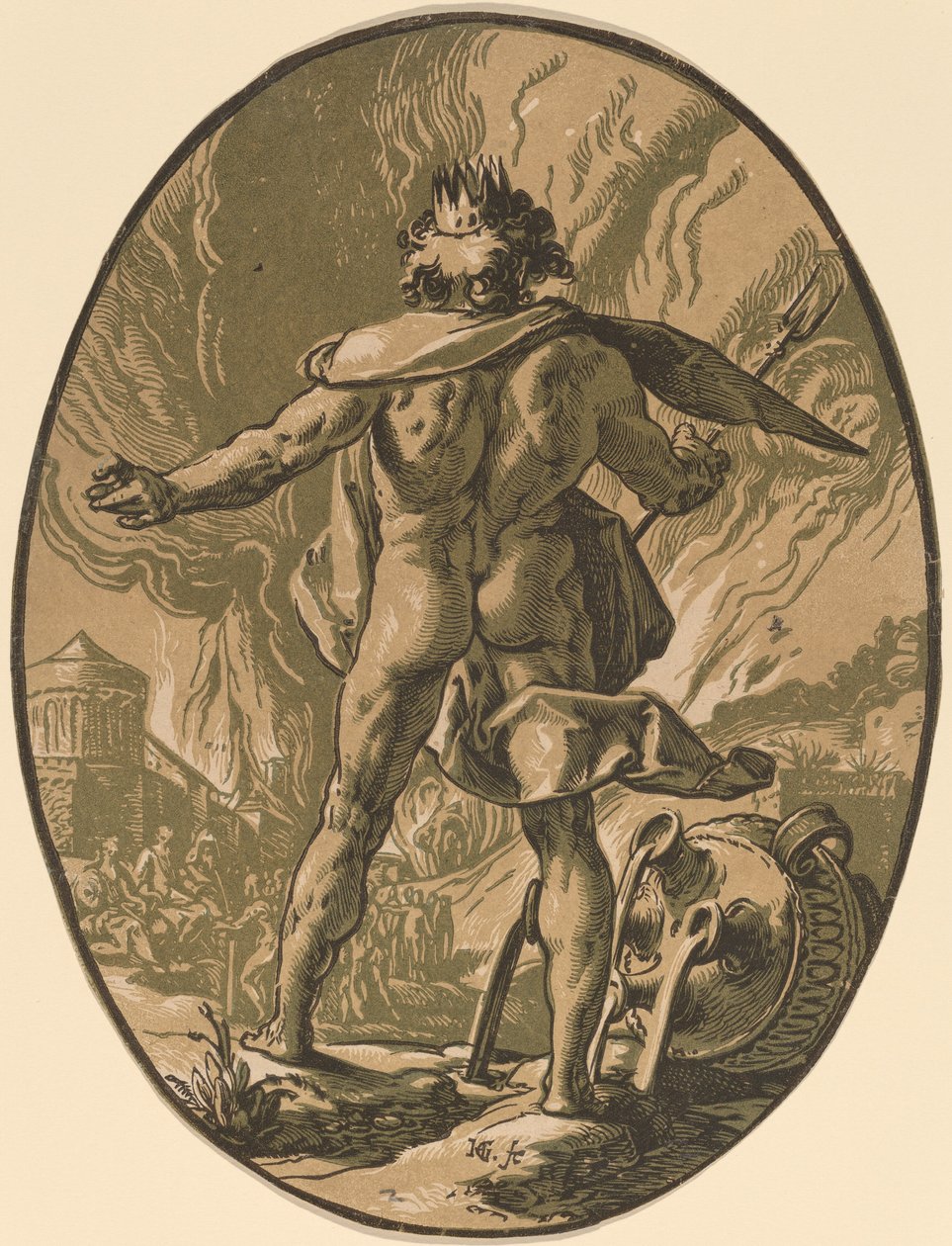 Plutone da Hendrik Goltzius