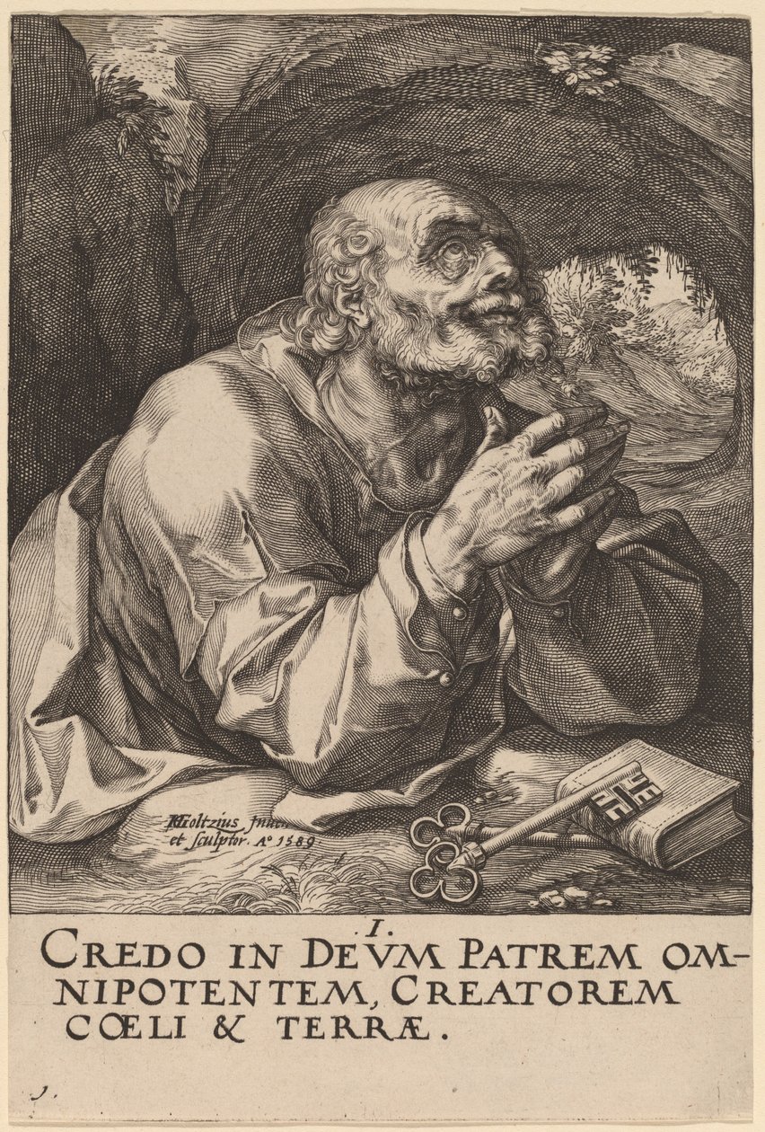 San Pietro da Hendrik Goltzius