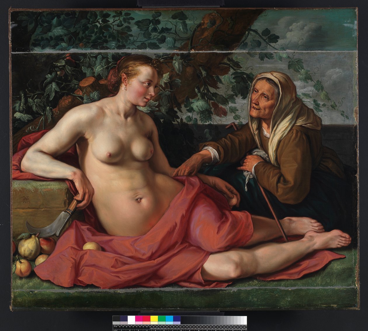 Vertumno e Pomona, 1615 da Hendrik Goltzius