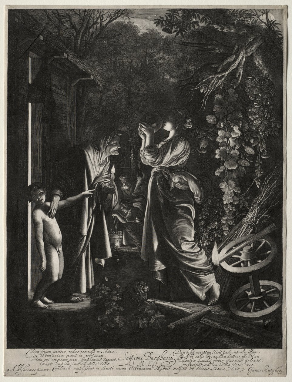 La derisione di Cerere da Hendrik Goudt