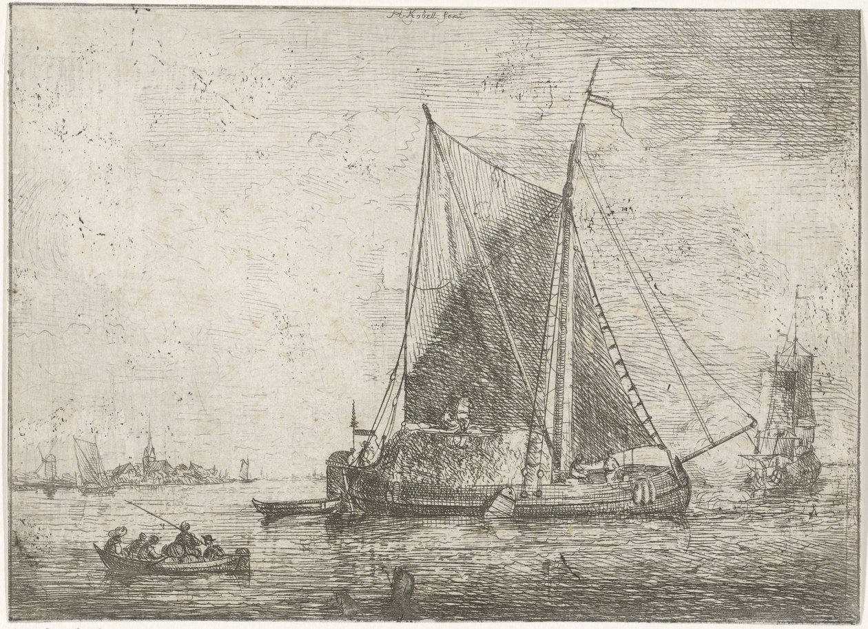 Nave di fieno da Hendrik Kobell