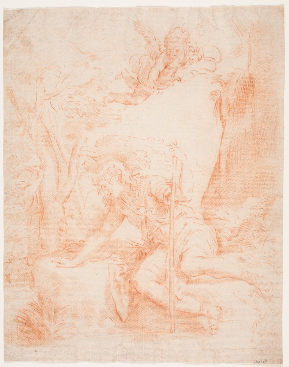 Narciso alla fonte (Ovidio, Met. III, 415) da Hendrik Krock