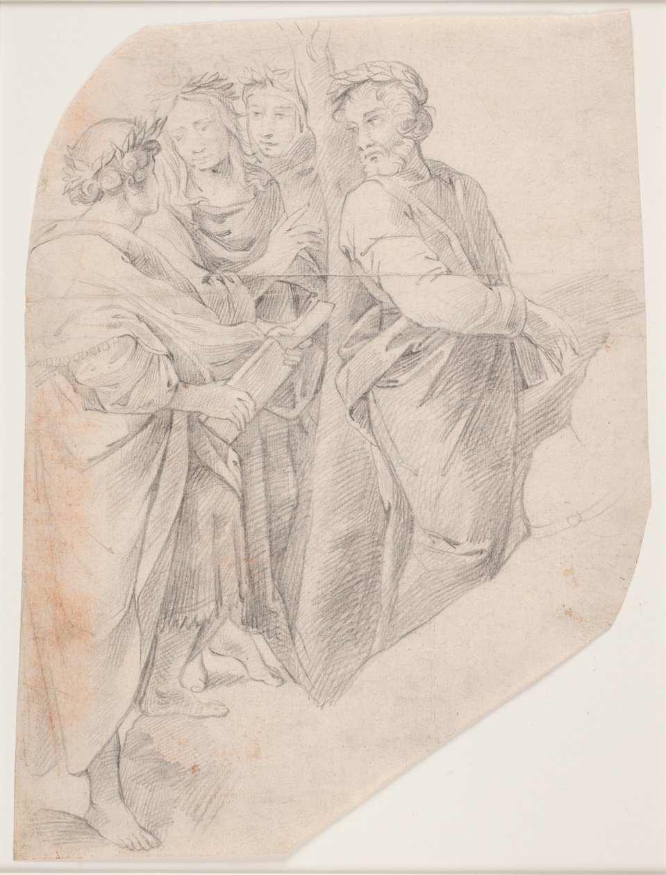 Studio dopo "Il Parnaso" di Raffaello da Hendrik Krock