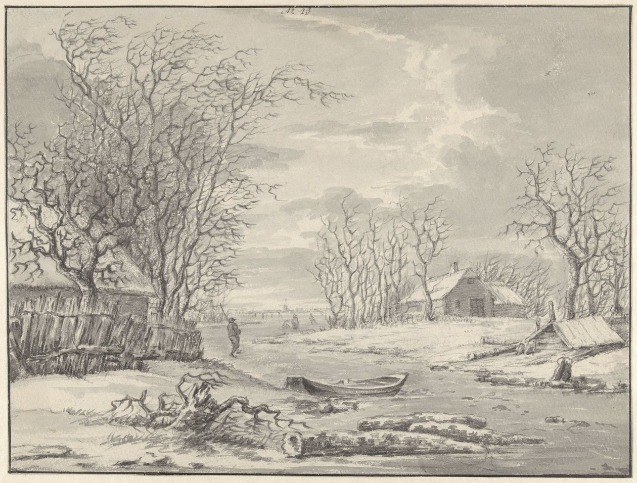 Paesaggio invernale da Hendrik Meijer