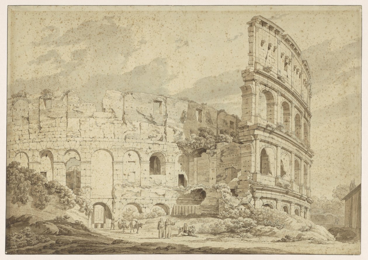 Il Colosseo a Roma da Hendrik Voogd