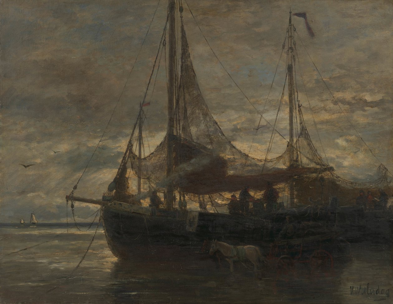 Olandese: Sera Sera da Hendrik Willem Mesdag