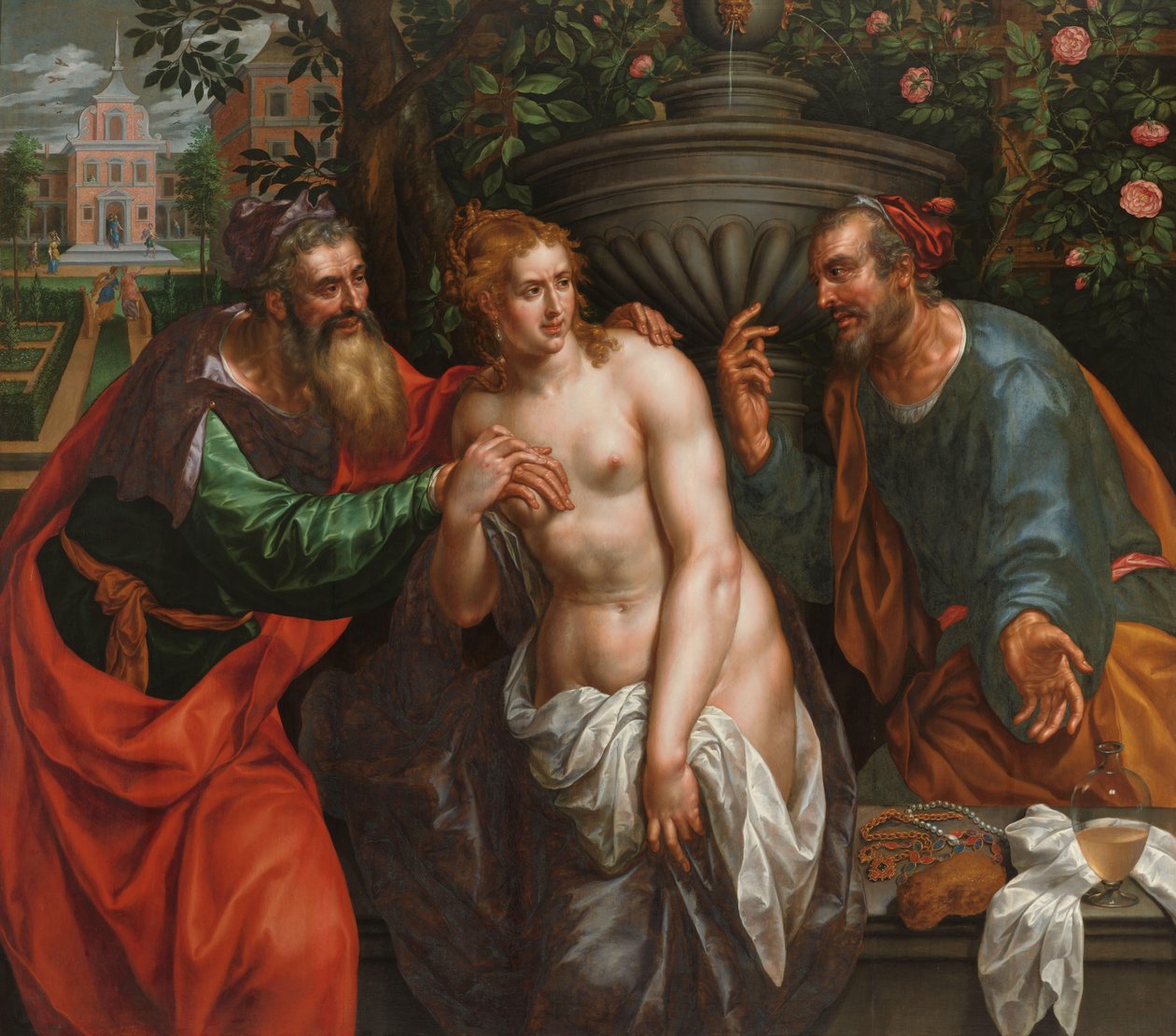 Susanna e i vecchioni da Hendrik de Clerck