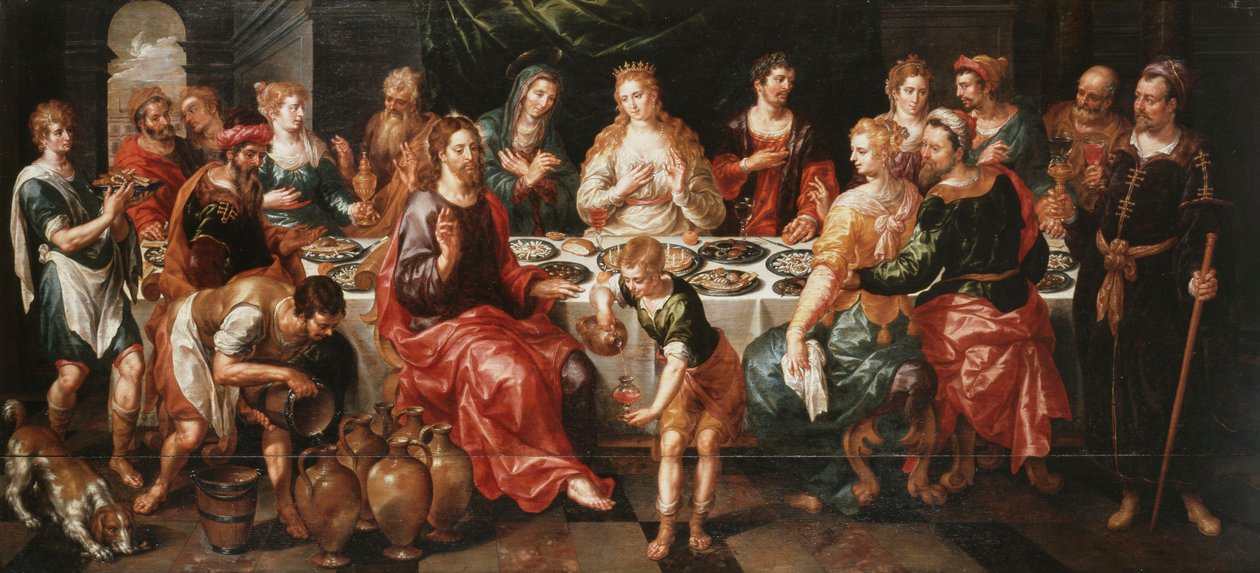 Le Nozze di Cana da Hendrick de Clerck