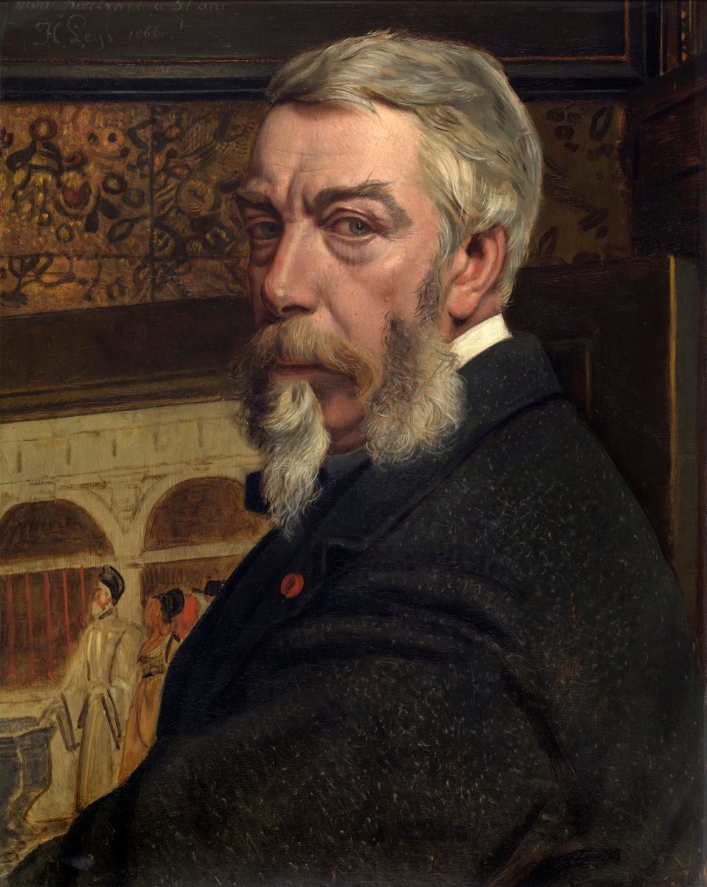 Autoritratto da Hendrik or Henri Leys