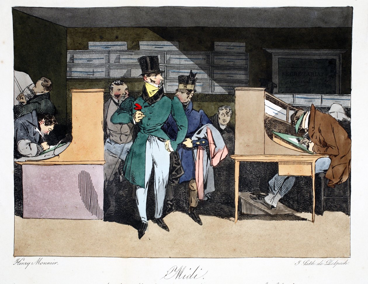 Mezzogiorno, illustrazione da 
