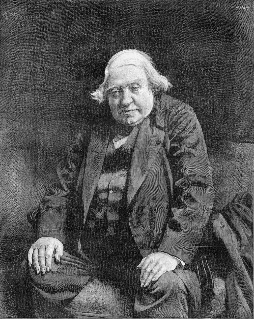 ritratto inciso da Henri Dochy d Bonnat