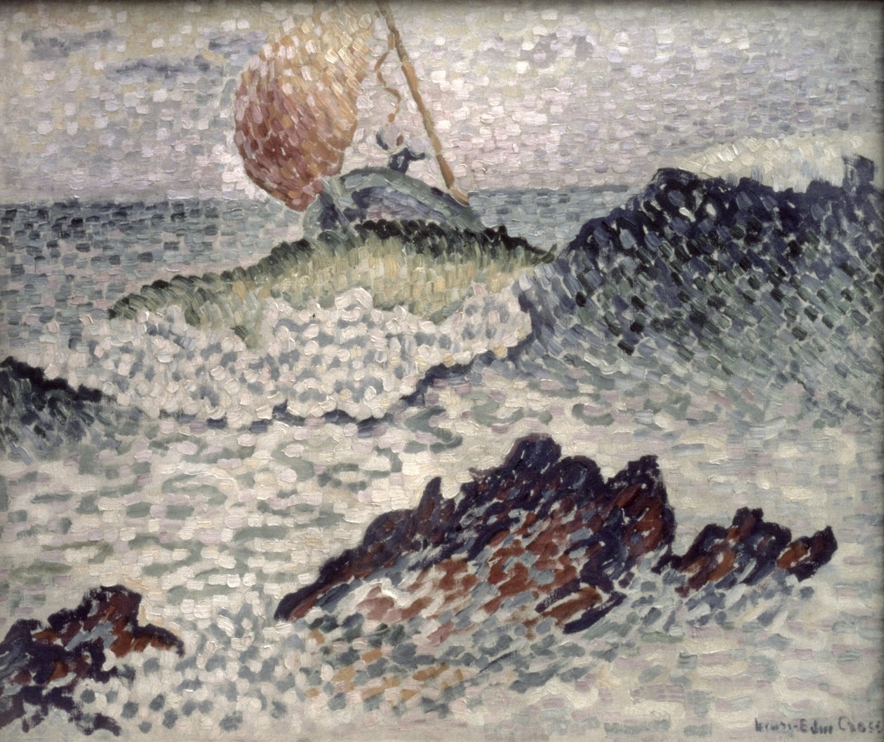 Il naufragio, 1906-07 da Henri Edmond Cross