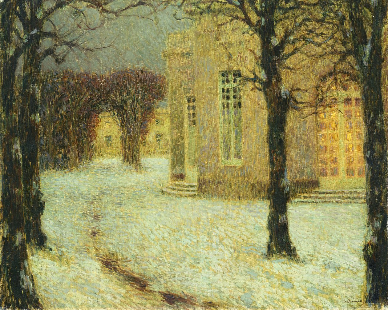 Il padiglione di Versailles, 1912 da Henri Eugene Augustin Le Sidaner