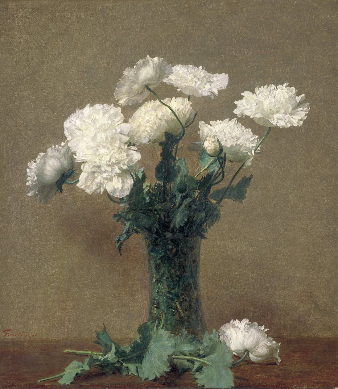 Papaveri da Ignace Henri Jean Fantin Latour
