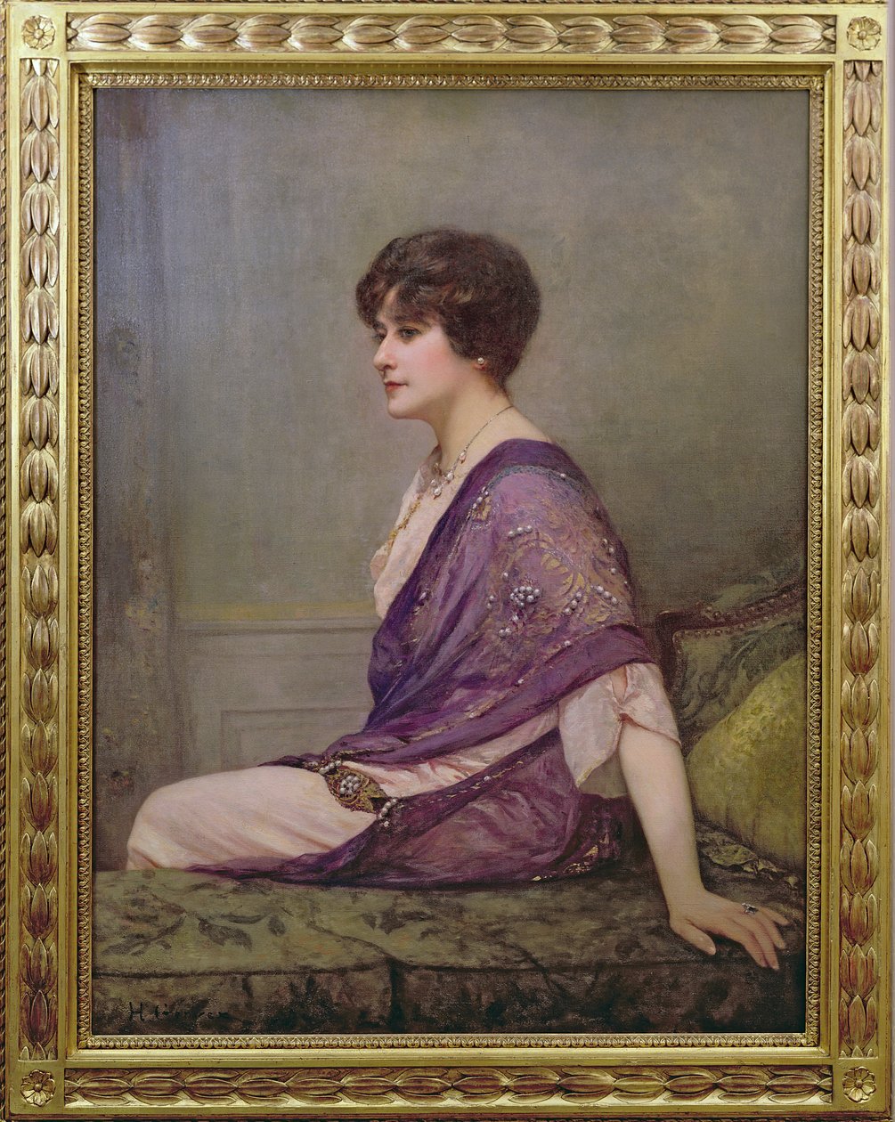 Ritratto della couturier Madame Paquin (1869-1936) da Henri Gervex