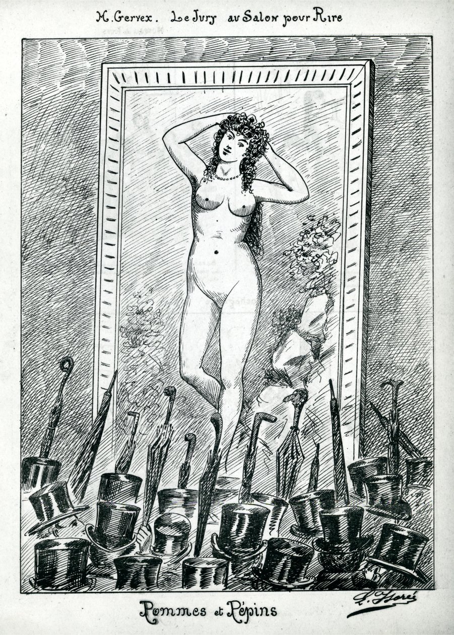 La giuria al Salon, da 