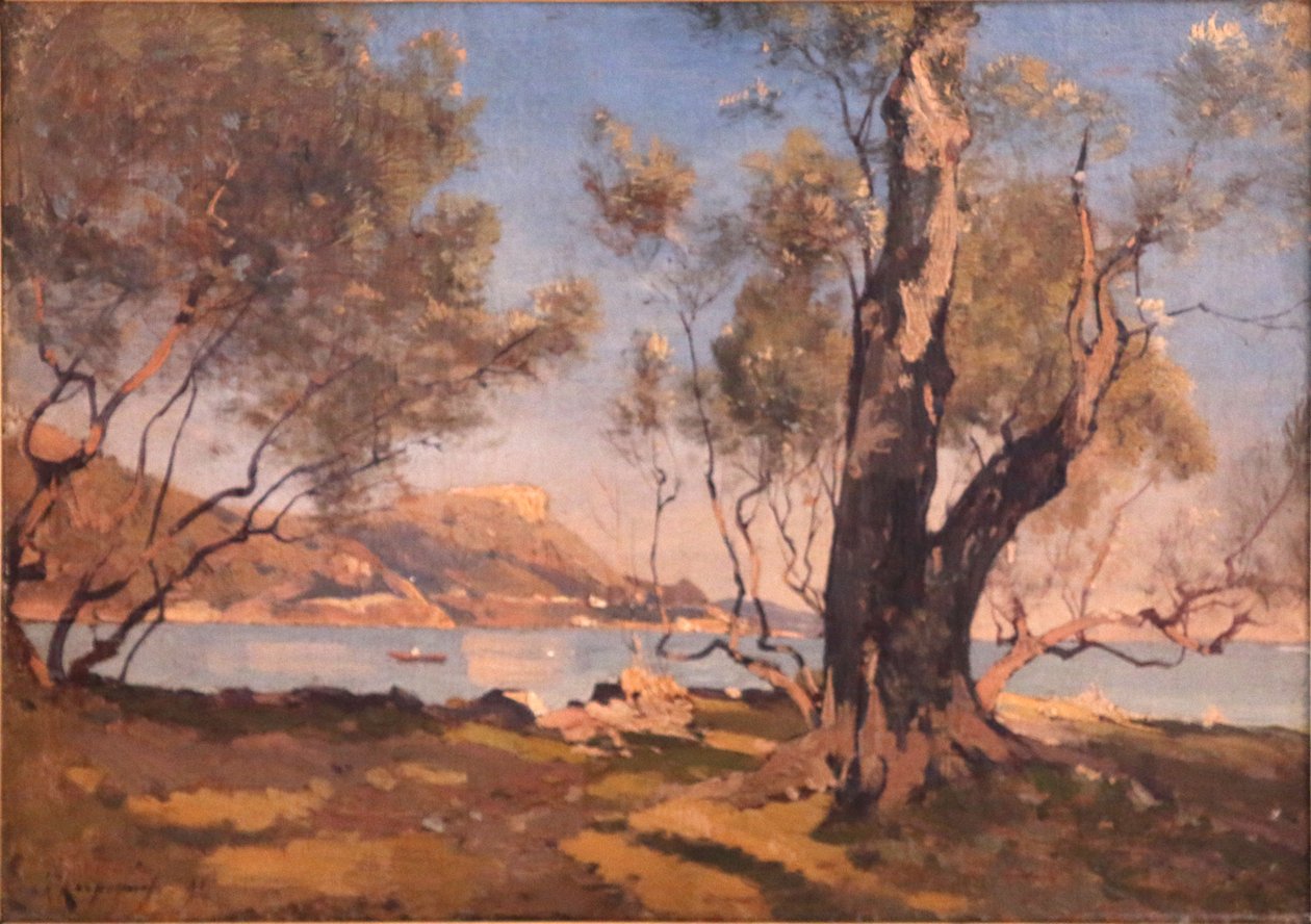 Alberi a Beaulieu da Henri Joseph Harpignies