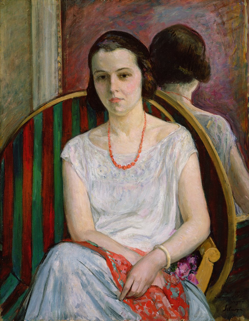 Ritratto di una donna da Henri Lebasque
