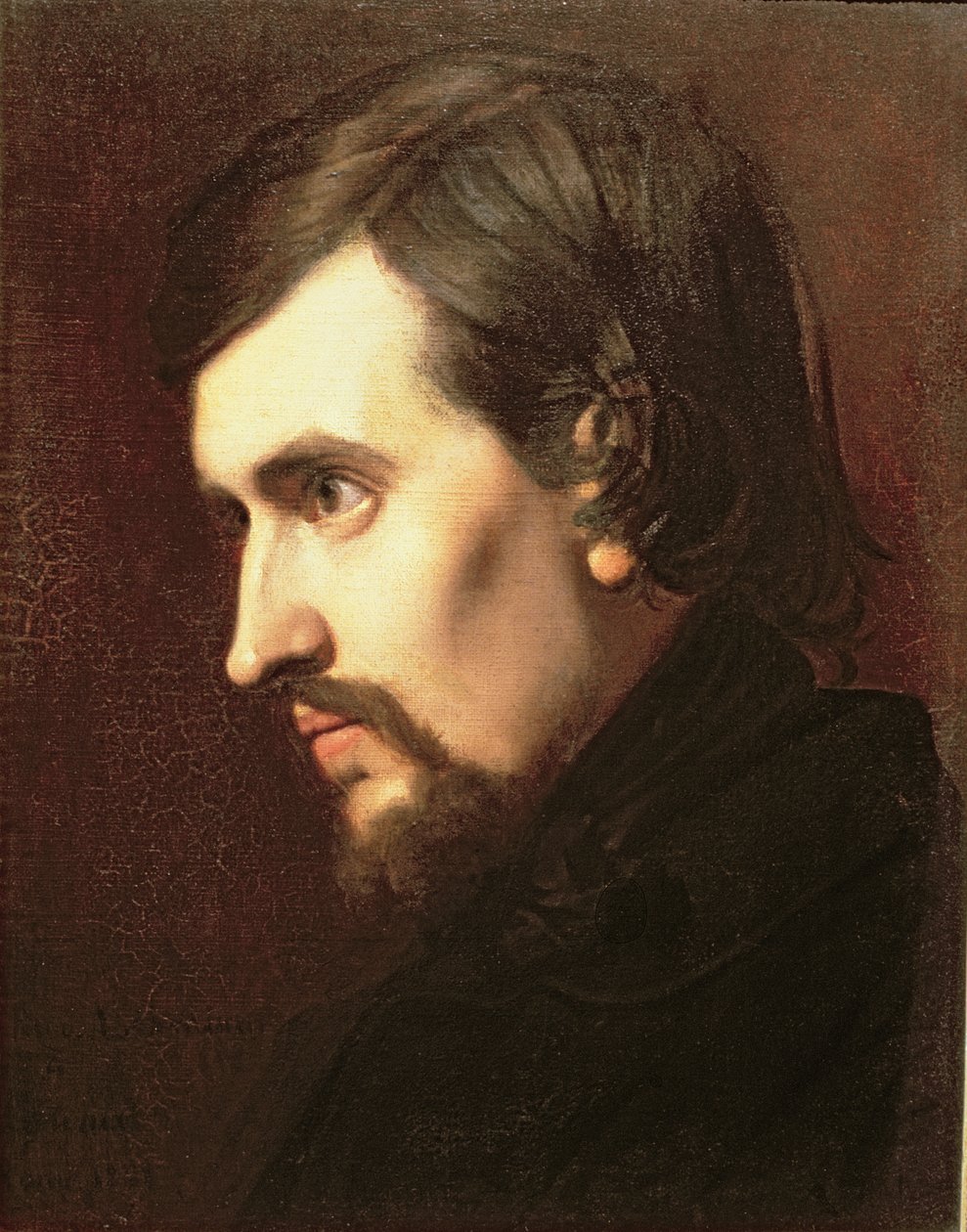 Ritratto di Charles Francois Gounod (1818-93) da Henri Lehmann