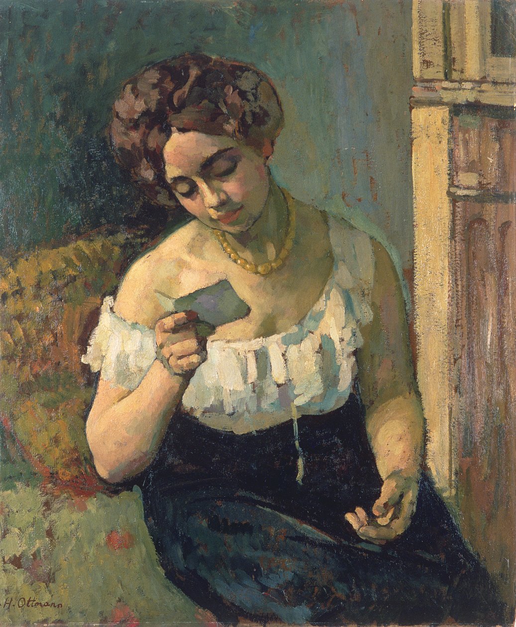La lettera, 1903 da Henri Ottmann