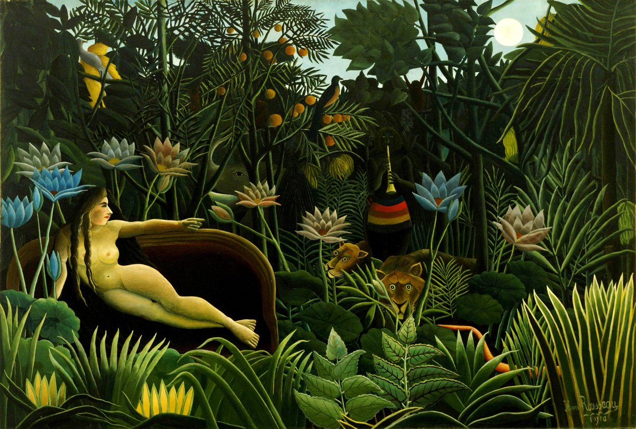 Il sogno da Henri Rousseau