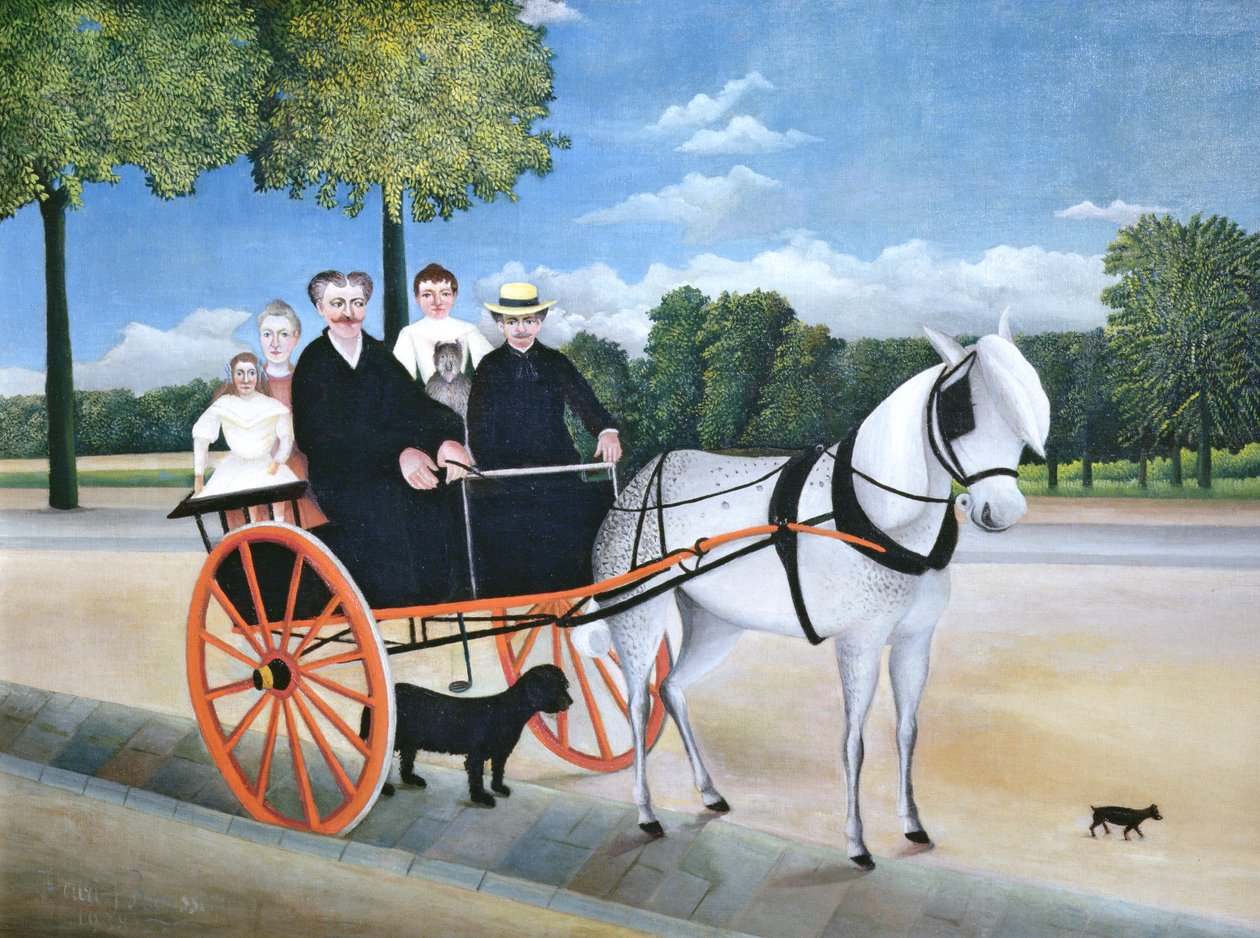 La Trappola del Vecchio Junier, 1908 da Henri Rousseau