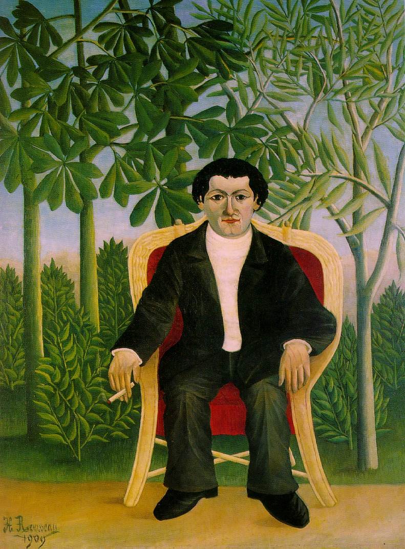 Ritratto di Joseph Brummer da Henri Rousseau