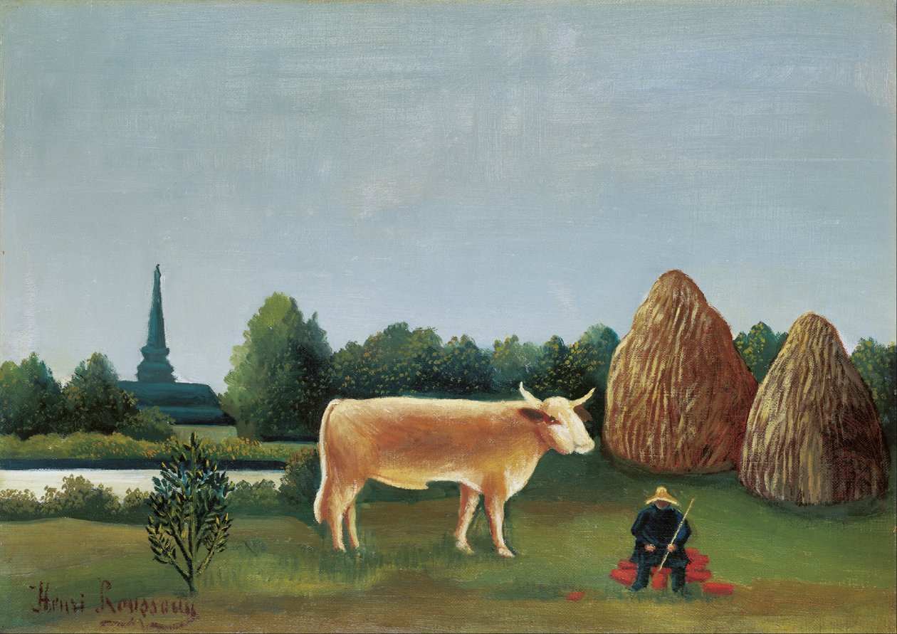 Scena a Bagneux nei dintorni di Parigi da Henri Rousseau