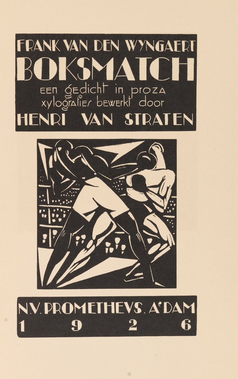Incontro di boxe da Henri Van Straten