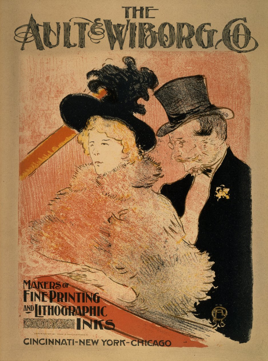 Al concerto, 1896 da Henri de Toulouse Lautrec