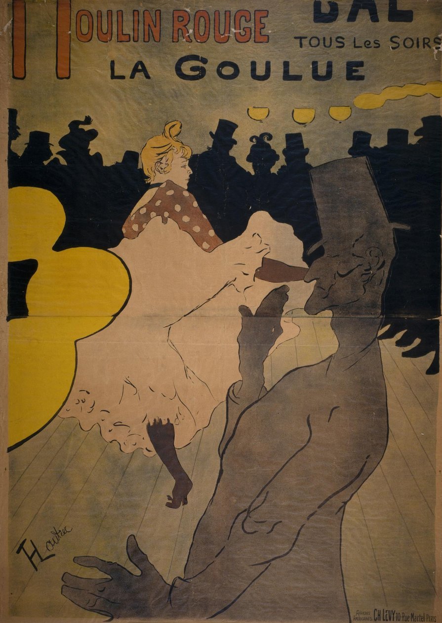 Moulin Rouge da Henri de Toulouse Lautrec