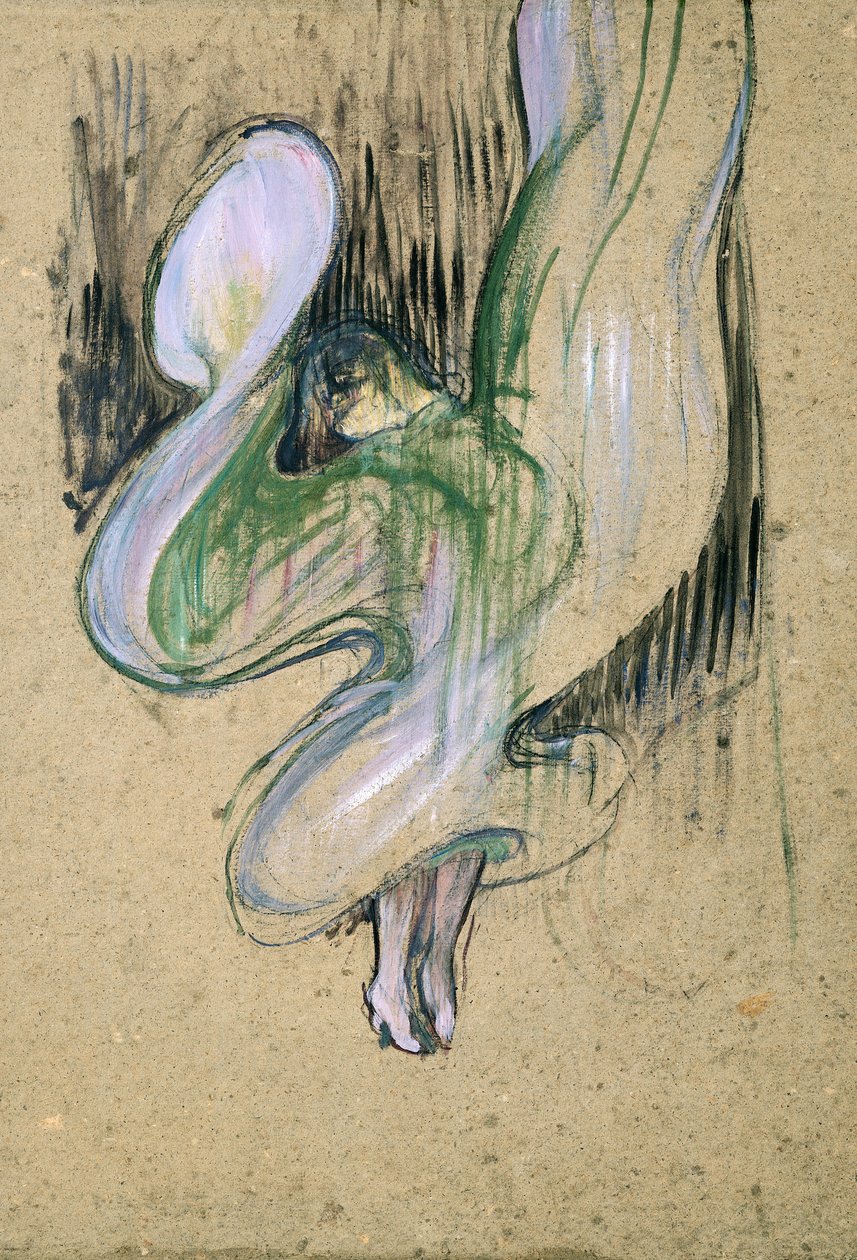 Studio per Loie Fuller (1862-1928) al Folies-Bergère, 1893 da Henri de Toulouse Lautrec