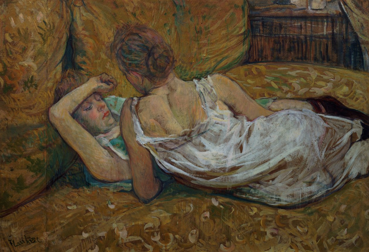 Due amici da Henri de Toulouse Lautrec