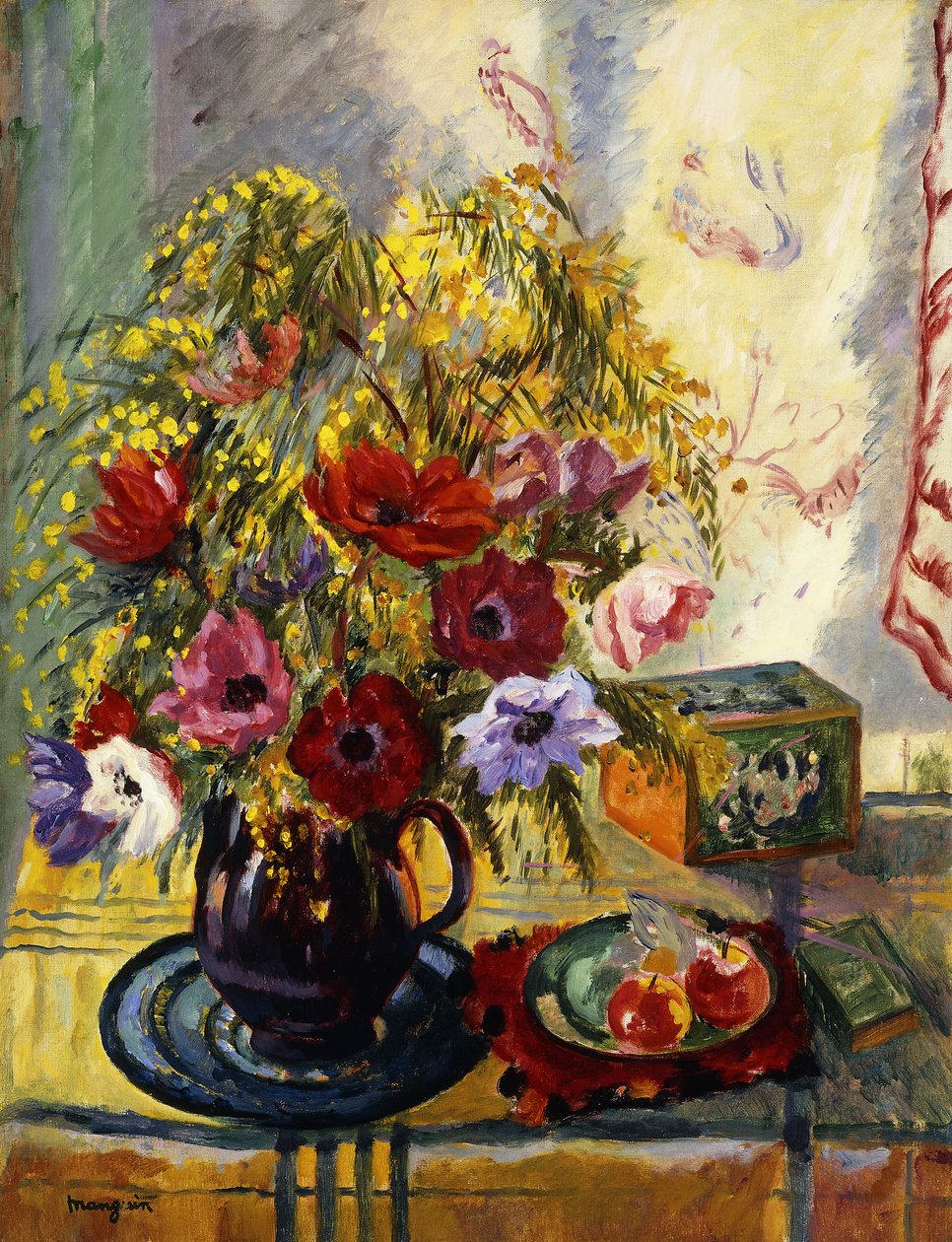 Fiori e frutta da Henri Charles Manguin