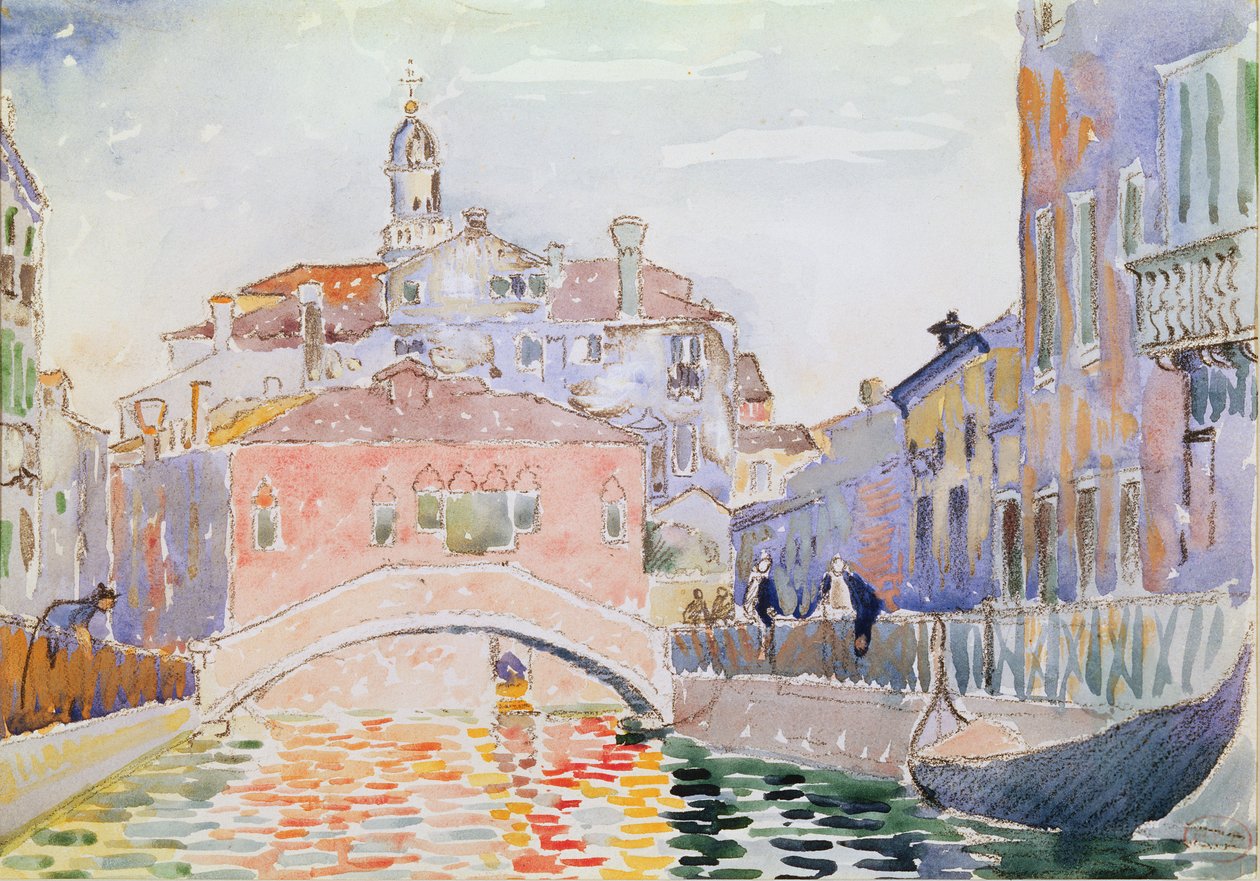 Canale a Venezia da Henri Edmond Cross